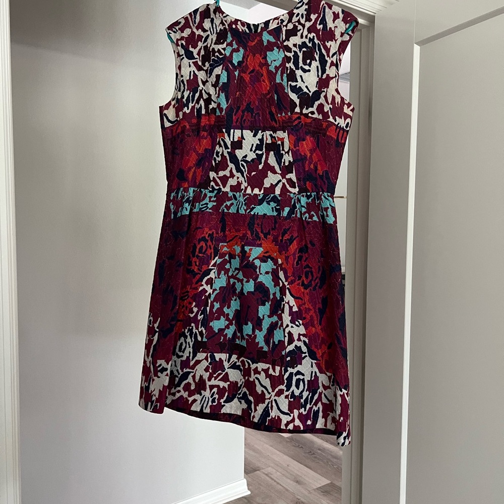 Stylish Multicolor Patterned Dress